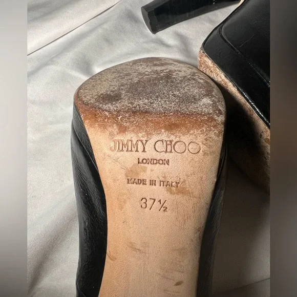 Jimmy Choo Patent Pumps | 37.5 - Picture 6 of 14